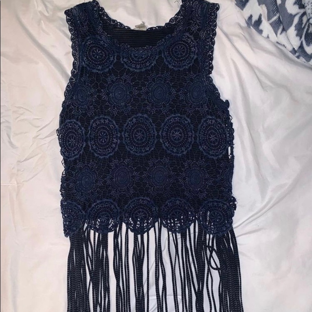 Frayed Crop top